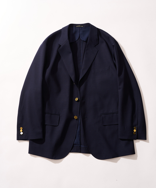 417 EDIFICE(フォーワンセブンエディフィス)の「【MOONLIGHT CLOTHING】 BLAZER / ブレザー(テーラードジャケット・メンズ・ブルー系その他・38/40/42/36)」の5枚目の写真