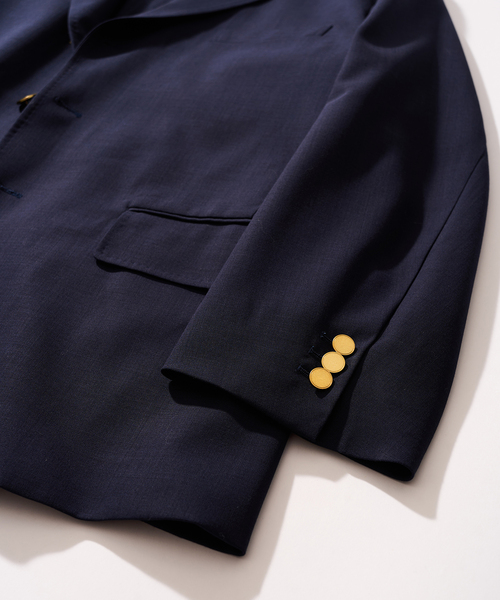 417 EDIFICE(フォーワンセブンエディフィス)の「【MOONLIGHT CLOTHING】 BLAZER / ブレザー(テーラードジャケット・メンズ・ブルー系その他・38/40/42/36)」の7枚目の写真