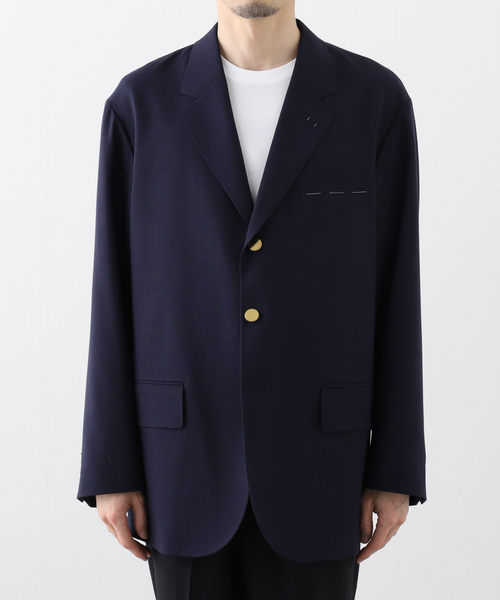 417 EDIFICE(フォーワンセブンエディフィス)の「【MOONLIGHT CLOTHING】 BLAZER / ブレザー(テーラードジャケット・メンズ・ブルー系その他・38/40/42/36)」の11枚目の写真