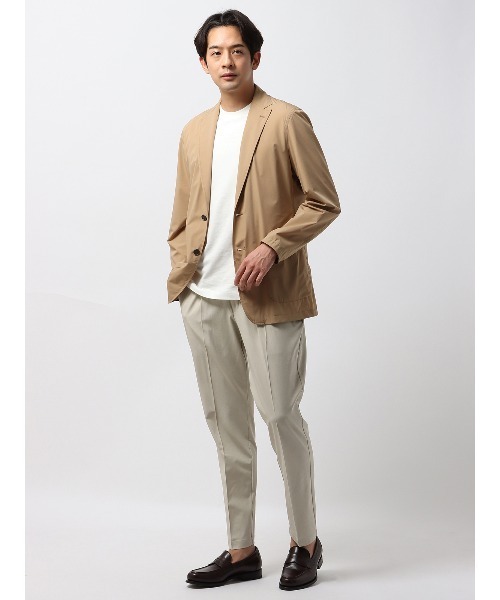 SUIT SQUARE(スーツスクエア)の「PERFORMANCE JACKET ジャケット ウォッシャブル ストレッチ パッカブルポーチ付き(テーラードジャケット・メンズ・ベージュ系/ブラック系/ネイビー系・S/M/L/LL/3L)」の14枚目の写真