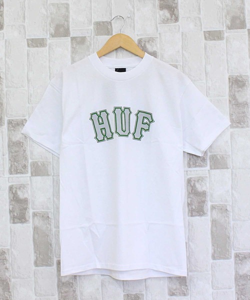 HUF(ハフ)の「ジャイアントショートスリーブTシャツ GIANT S/S TEE(Tシャツ/カットソー・メンズ・ホワイト/ブラック・M/L/XL)」の2枚目の写真
