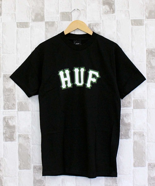 HUF(ハフ)の「ジャイアントショートスリーブTシャツ GIANT S/S TEE(Tシャツ/カットソー・メンズ・ホワイト/ブラック・M/L/XL)」の1枚目の写真