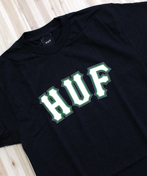 HUF(ハフ)の「ジャイアントショートスリーブTシャツ GIANT S/S TEE(Tシャツ/カットソー・メンズ・ホワイト/ブラック・M/L/XL)」の3枚目の写真