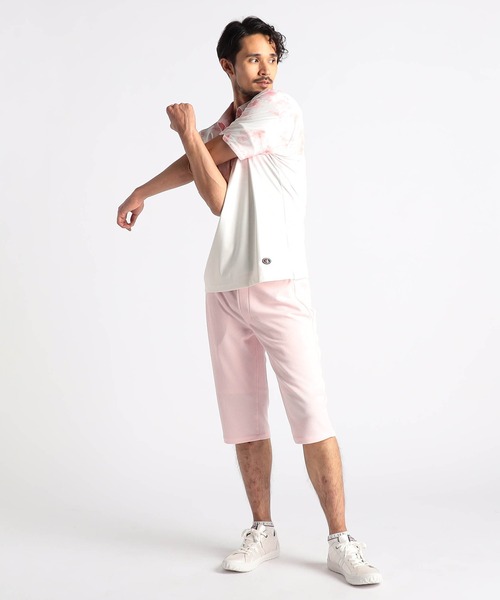 NICOLE CLUB FOR MEN（ニコルクラブフォーメン）の「梨地ハーフパンツ（その他パンツ・メンズ・オフホワイト/ブラック/サックスブルー/ピンク系・MEDIUM/LARGE/X-LARGE/SMALL）」の5枚目の写真