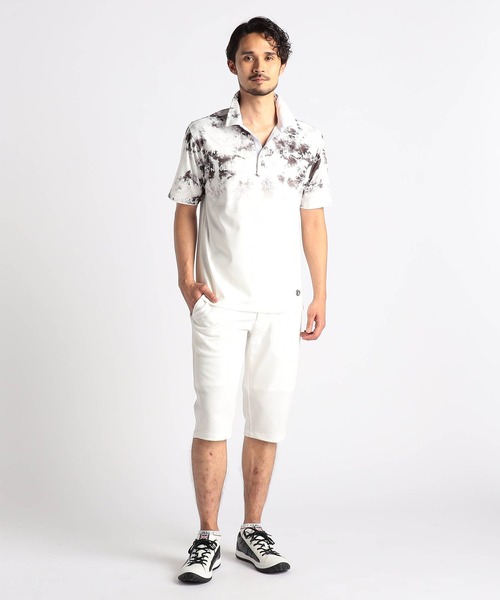 NICOLE CLUB FOR MEN（ニコルクラブフォーメン）の「梨地ハーフパンツ（その他パンツ・メンズ・オフホワイト/ブラック/サックスブルー/ピンク系・MEDIUM/LARGE/X-LARGE/SMALL）」の6枚目の写真