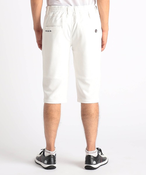 NICOLE CLUB FOR MEN（ニコルクラブフォーメン）の「梨地ハーフパンツ（その他パンツ・メンズ・オフホワイト/ブラック/サックスブルー/ピンク系・MEDIUM/LARGE/X-LARGE/SMALL）」の9枚目の写真