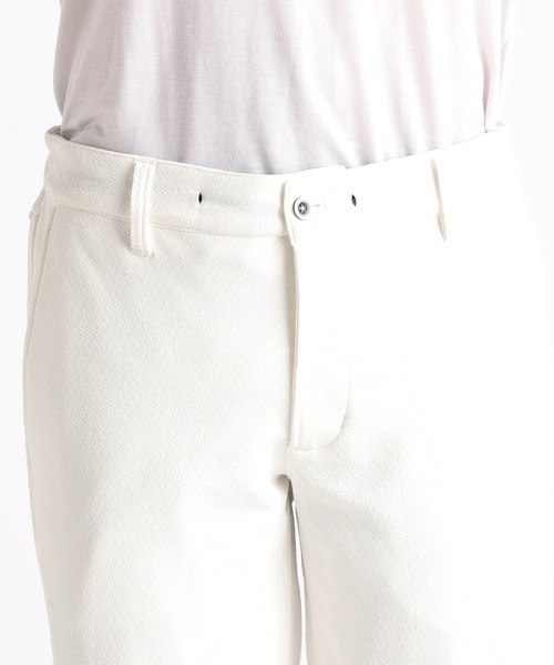 NICOLE CLUB FOR MEN（ニコルクラブフォーメン）の「梨地ハーフパンツ（その他パンツ・メンズ・オフホワイト/ブラック/サックスブルー/ピンク系・MEDIUM/LARGE/X-LARGE/SMALL）」の12枚目の写真