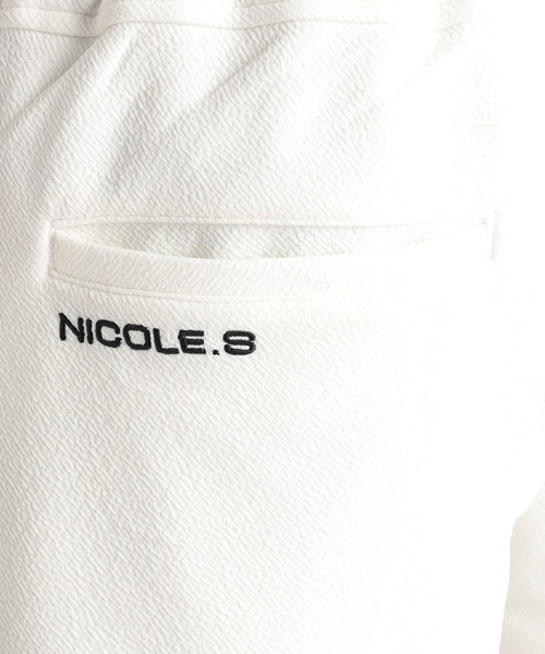 NICOLE CLUB FOR MEN（ニコルクラブフォーメン）の「梨地ハーフパンツ（その他パンツ・メンズ・オフホワイト/ブラック/サックスブルー/ピンク系・MEDIUM/LARGE/X-LARGE/SMALL）」の14枚目の写真