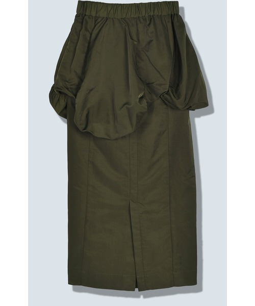 OMMO バルーンスカート OMMO ONLINE STORE / IRREGULAR PATTERN LAYERED SK
