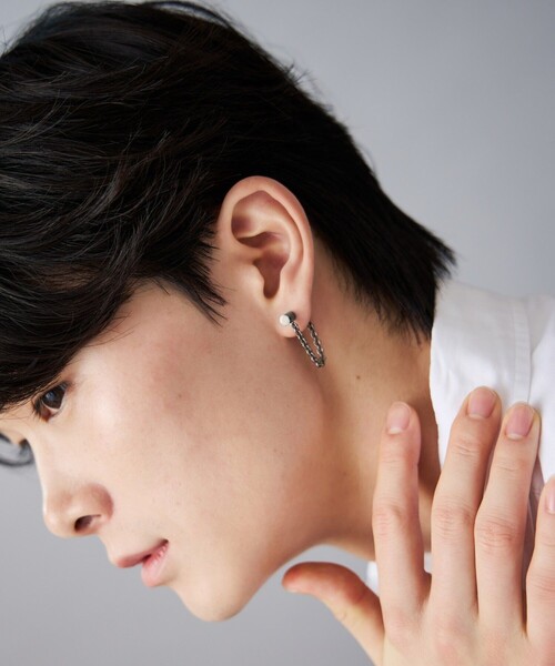 【Jouete】[コネクト] ピアス チェーン 両耳 コネクト] ピアス チェーン（ピアス（両耳用））｜Jouete