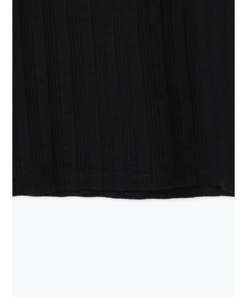 Samansa Mos2（サマンサ モスモス）の「配色ピコトリミングノースリ（Tシャツ/カットソー・レディース・ブラック/オフホワイト/グレー/ブラウン・F）」の21枚目の写真