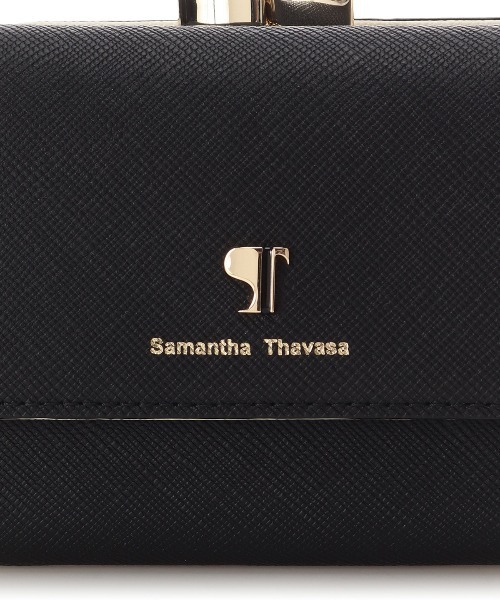 Samantha Thavasa（サマンサタバサ）の「[Newカラー]Pomme d'espoir ポムディスポワール バイカラー三つ折り口金財布（財布・レディース・グレイッシュベージュ/ピンクベージュ/ブラック/ライトブルー・FREE）」の10枚目の写真