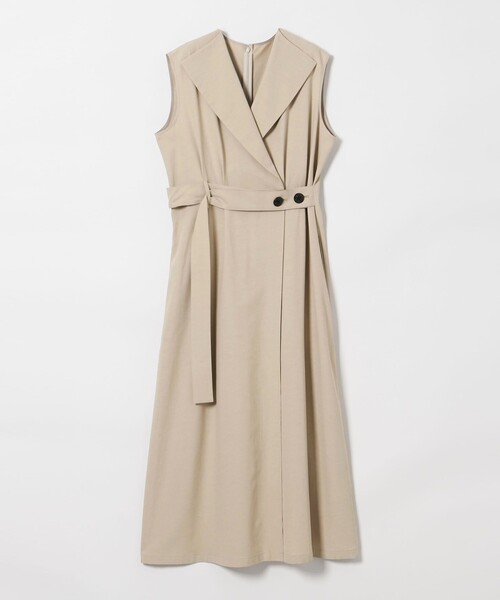 【EMMEL REFINES】ベルテッド フィット&フレアワンピース UNITED ARROWS green label relaxing｜<EMMEL REFINES>EM