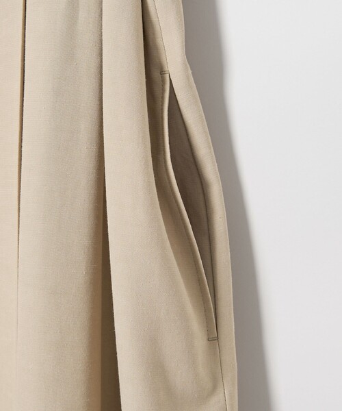 EMMEL REFINES（エメルリファインズ）の「＜EMMEL REFINES＞EM ベルテッド フィット＆フレア ワンピース（ワンピース・レディース・ベージュ/ブラック・M/S）」の14枚目の写真