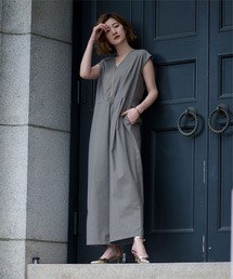 UR'S（ユアーズ）の「フロントZIPオールインワン（つなぎ/オールインワン）」