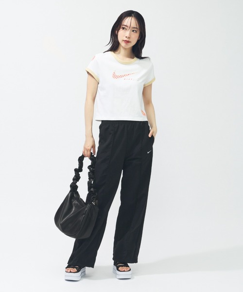 NIKE(ナイキ)の「ナイキ NIKE ナイキ NSW クラブ MOTO RGR S/S Tシャツ(Tシャツ/カットソー・レディース・ホワイト/ブラック/ネイビー・S/M/L)」の20枚目の写真