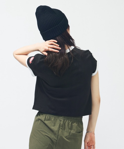 NIKE(ナイキ)の「ナイキ NIKE ナイキ NSW クラブ MOTO RGR S/S Tシャツ(Tシャツ/カットソー・レディース・ホワイト/ブラック/ネイビー・S/M/L)」の22枚目の写真