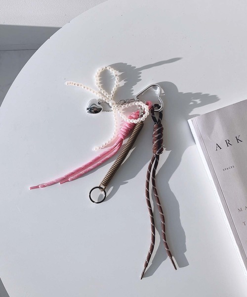 ○リボンアソートカラフルチャーム（キーホルダー）｜AS KNOW AS plus