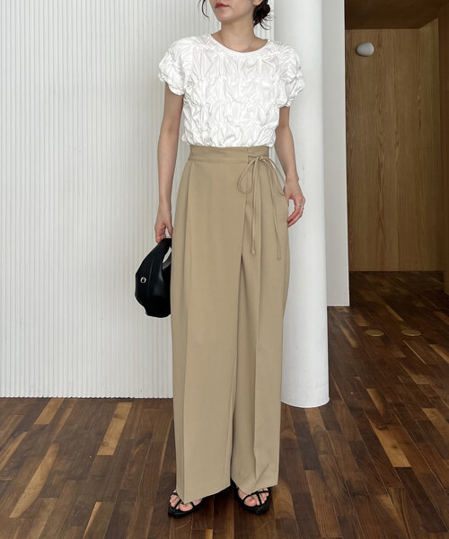 セール】ラップリボンパンツ（その他パンツ）｜CAPRICIEUX LE'MAGE