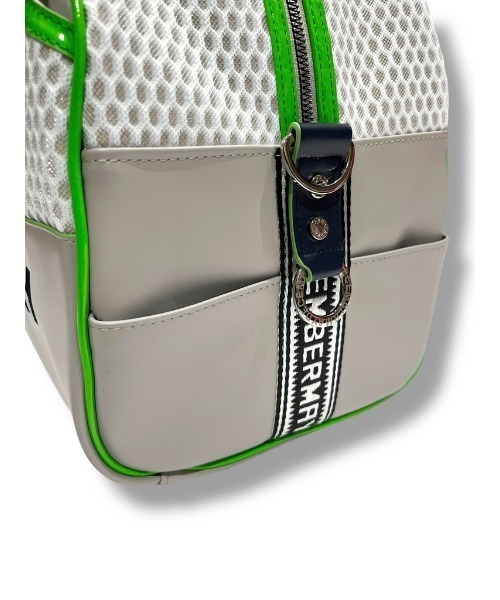 DECEMBERMAY(ディセンバーメイ)の「【UNISEX】Mesh madison bag(ボストンバッグ・メンズ・イエロー/ホワイト/ピンク/ブラック/グレイッシュベージュ・ONE SIZE)」の20枚目の写真