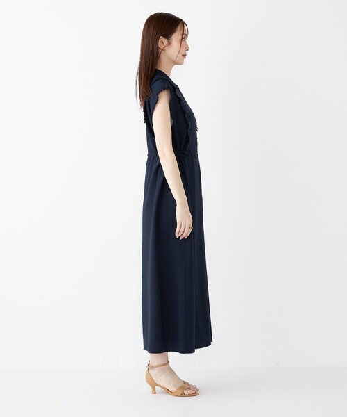 SHIPS Colors:〈手洗い可能〉プリーツ デザイン シャツ