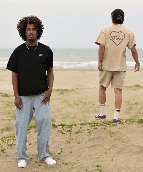 #Re:room(リルーム)の「カクタスハートジャガードワッフルニットTシャツ(Tシャツ/カットソー・メンズ・ベージュ/ブラック/ブラウン・S-M/M-L)」の18枚目の写真