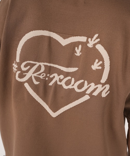 #Re:room(リルーム)の「カクタスハートジャガードワッフルニットTシャツ(Tシャツ/カットソー・メンズ・ベージュ/ブラック/ブラウン・S-M/M-L)」の9枚目の写真