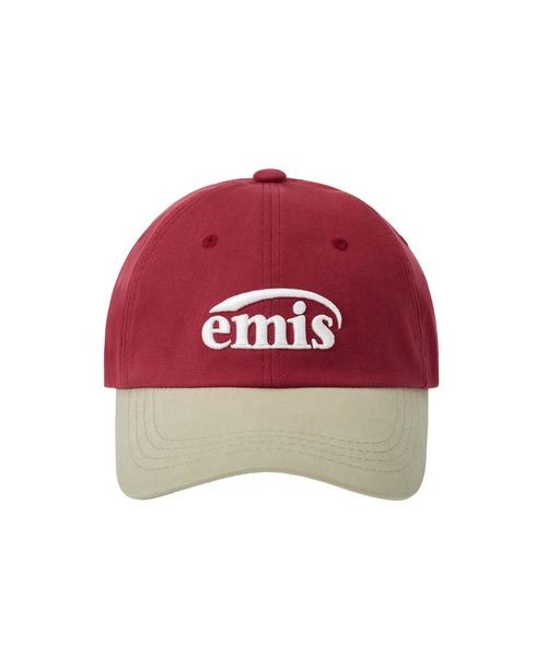 EMIS(イミス)の「NEW LOGO MIX BALL CAP(RENEWAL)(キャップ・レディース・ネイビー/ブラウン/グリーン/レッド/ブラック/ワイン/ブルー・FREE)」の6枚目の写真