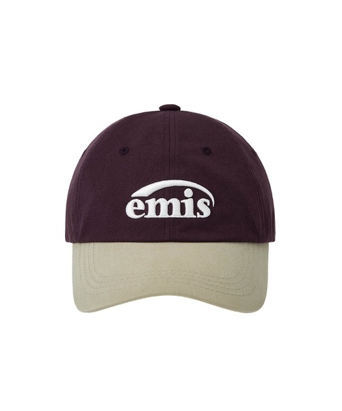 EMIS(イミス)の「NEW LOGO MIX BALL CAP(RENEWAL)(キャップ・レディース・ネイビー/ブラウン/グリーン/レッド/ブラック/ワイン/ブルー・FREE)」の7枚目の写真