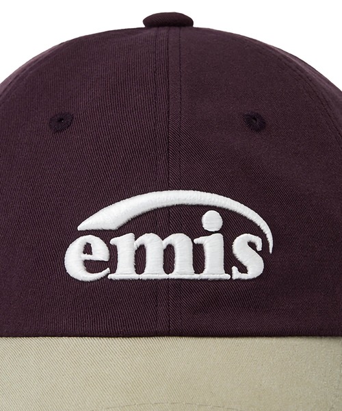 EMIS(イミス)の「NEW LOGO MIX BALL CAP(RENEWAL)(キャップ・レディース・ネイビー/ブラウン/グリーン/レッド/ブラック/ワイン/ブルー・FREE)」の11枚目の写真