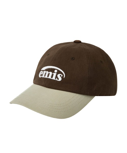 EMIS(イミス)の「NEW LOGO MIX BALL CAP(RENEWAL)(キャップ・レディース・ネイビー/ブラウン/グリーン/レッド/ブラック/ワイン/ブルー・FREE)」の12枚目の写真