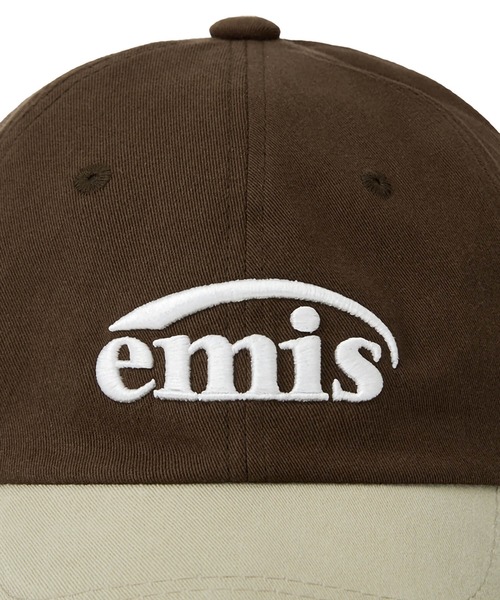 EMIS(イミス)の「NEW LOGO MIX BALL CAP(RENEWAL)(キャップ・レディース・ネイビー/ブラウン/グリーン/レッド/ブラック/ワイン/ブルー・FREE)」の13枚目の写真