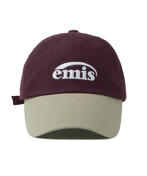 EMIS(イミス)の「NEW LOGO MIX BALL CAP(RENEWAL)(キャップ・レディース・ネイビー/ブラウン/グリーン/レッド/ブラック/ワイン/ブルー・FREE)」の8枚目の写真