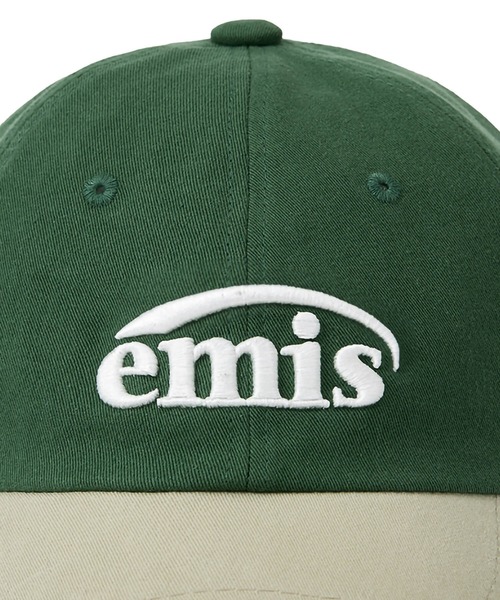EMIS(イミス)の「NEW LOGO MIX BALL CAP(RENEWAL)(キャップ・レディース・ネイビー/ブラウン/グリーン/レッド/ブラック/ワイン/ブルー・FREE)」の22枚目の写真