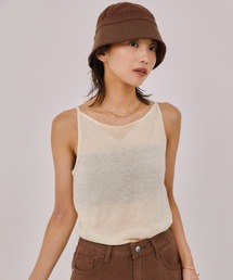 LIENCOEUR | ホールドラウンドネックキャミ(キャミソール)