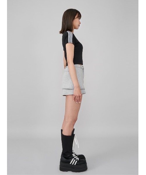 ラインロゴVネックTシャツ（Tシャツ/カットソー）｜Darich