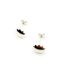 machen（マヘン）の「machen マヘン サンシェイブシルバーピアス（ピアス（両耳用））」