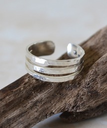 Cassette Chart（カセットチャート）の「【MANANAS】Triple Open Ring Silver925（リング）」