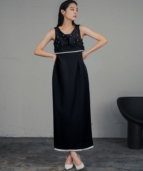 セール】シズクビジュー ビスチェ ドレス 2点セット 結婚式 ワンピース