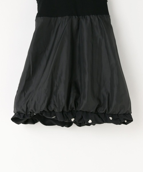 LOWRYS FARM（ローリーズファーム）の「ドッキングノースリーブワンピース　451919（ワンピース・キッズ・アイボリー/ブラック/ブラック系その他・150cm/140cm/130cm/110cm/120cm）」の22枚目の写真