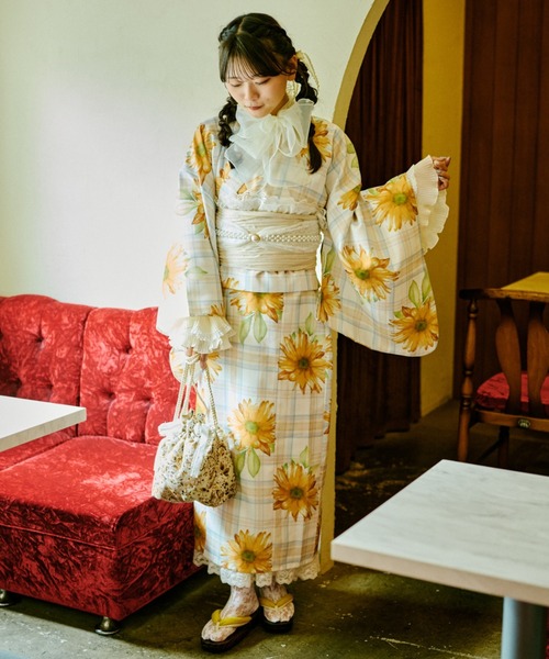 セール】【クティールとレトロ】アソートポシェット（巾着) 浴衣用