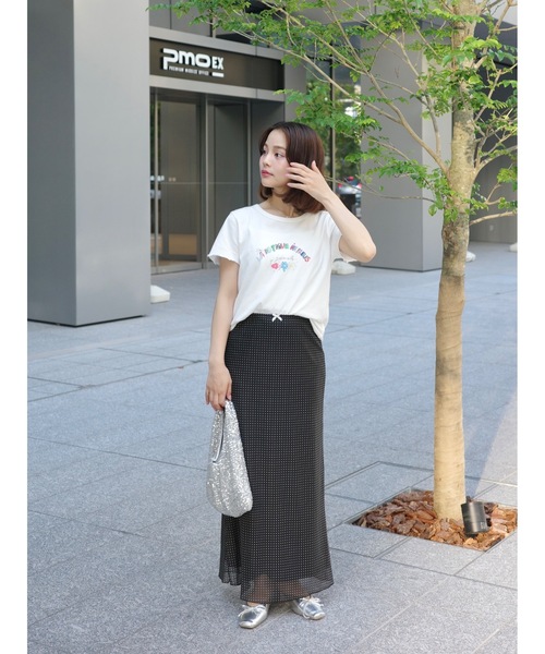 JUMELLE（ジュメロ）の「ストレッチドットスカート（スカート・レディース・ブラック・FREE）」の21枚目の写真