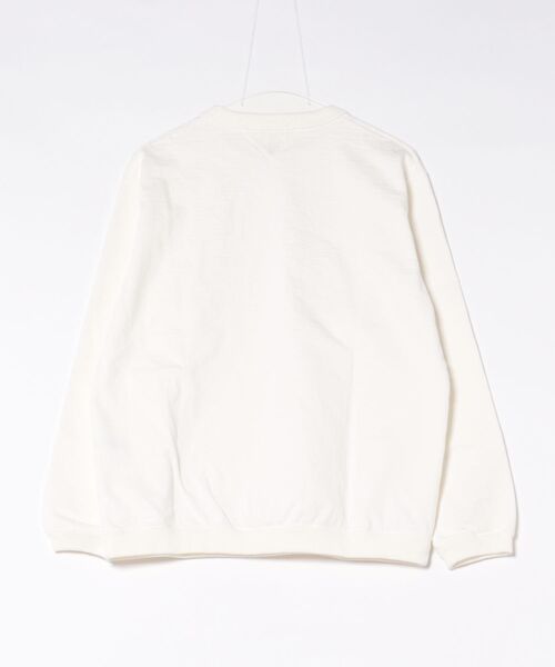 Jackman（ジャックマン）の「Dotsume Rib LS T-shirt（Tシャツ/カットソー・メンズ・ブラック/ホワイト×ブラック/オフホワイト・LARGE/SMALL/MEDIUM）」の4枚目の写真