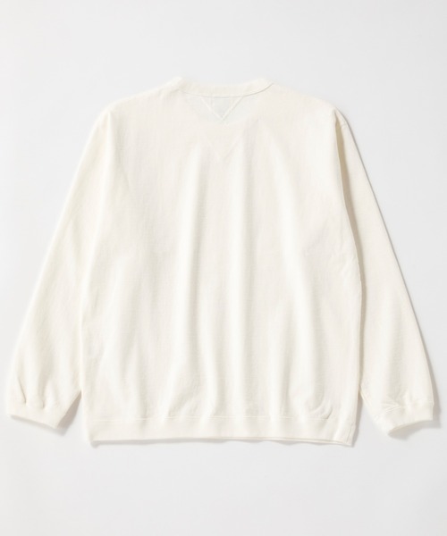 Jackman(ジャックマン)の「Dotsume Rib LS T-shirt(Tシャツ/カットソー・メンズ・ブラック/ホワイト×ブラック/オフホワイト/レッド・LARGE/SMALL/MEDIUM)」の17枚目の写真