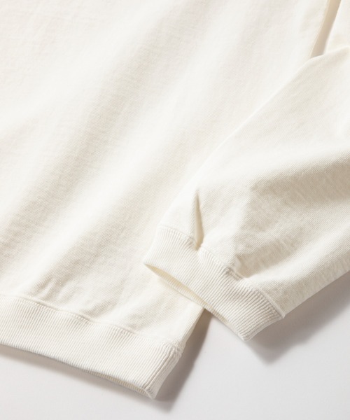 Jackman(ジャックマン)の「Dotsume Rib LS T-shirt(Tシャツ/カットソー・メンズ・ブラック/ホワイト×ブラック/オフホワイト/レッド・LARGE/SMALL/MEDIUM)」の19枚目の写真