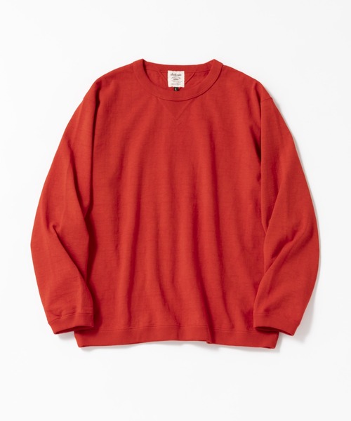 Jackman(ジャックマン)の「Dotsume Rib LS T-shirt(Tシャツ/カットソー・メンズ・ブラック/ホワイト×ブラック/オフホワイト/レッド・LARGE/SMALL/MEDIUM)」の8枚目の写真