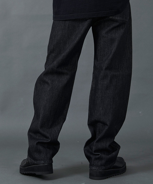 CavariA（キャバリア）の「フロントヨークデザインデニム（デニムパンツ・メンズ・インディゴブルー/ブラック・マルチサイズ）」の5枚目の写真