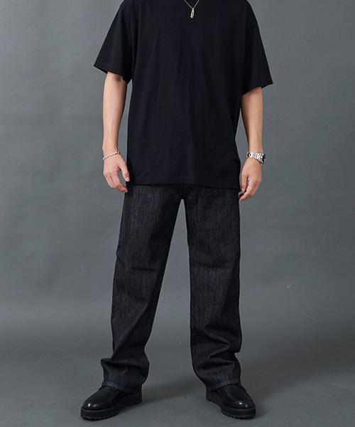 CavariA（キャバリア）の「フロントヨークデザインデニム（デニムパンツ・メンズ・インディゴブルー/ブラック・マルチサイズ）」の6枚目の写真