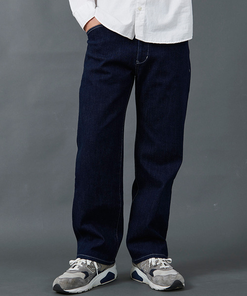 CavariA（キャバリア）の「フロントヨークデザインデニム（デニムパンツ・メンズ・インディゴブルー/ブラック・マルチサイズ）」の8枚目の写真