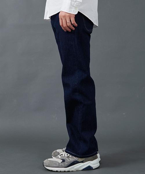 CavariA（キャバリア）の「フロントヨークデザインデニム（デニムパンツ・メンズ・インディゴブルー/ブラック・マルチサイズ）」の9枚目の写真